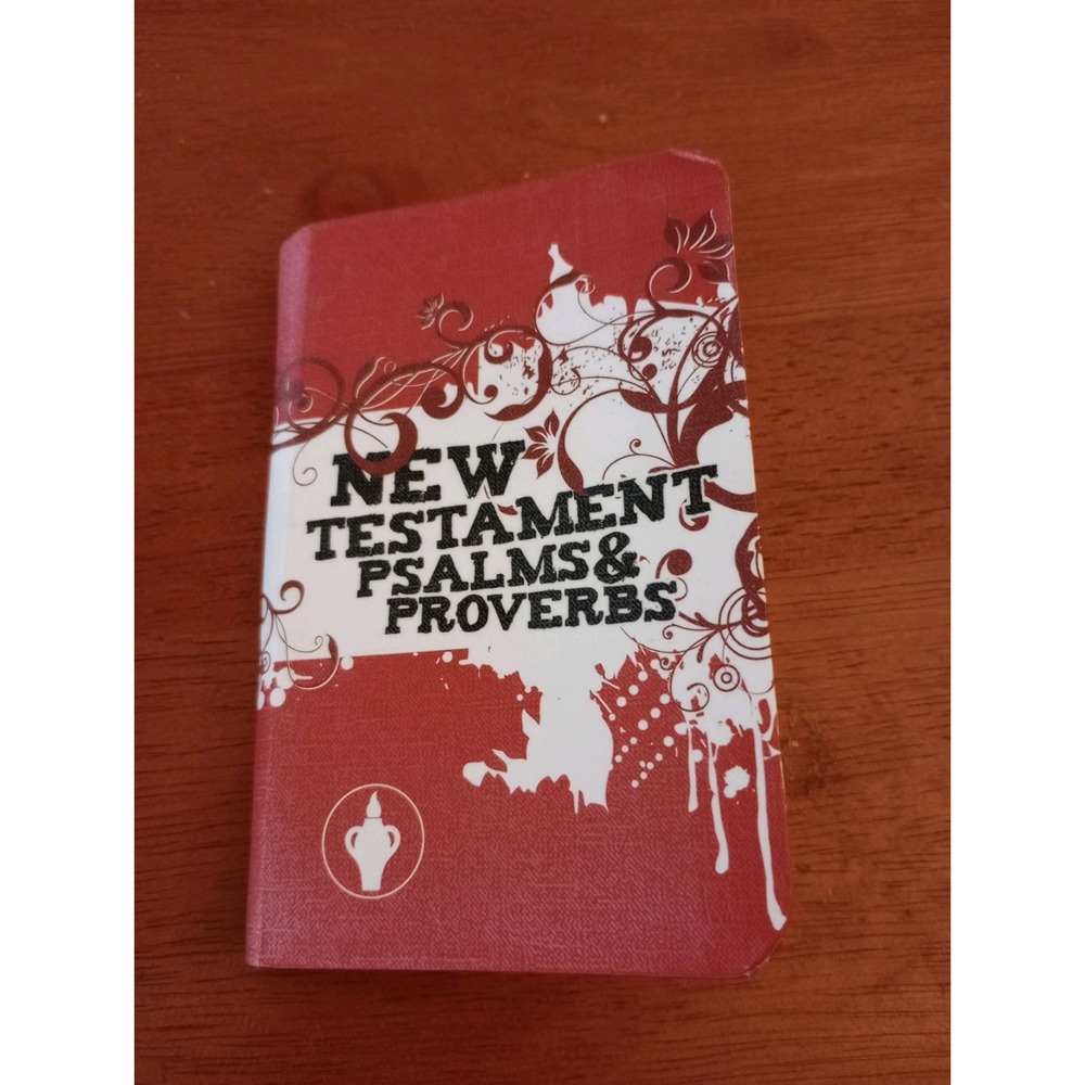 New Testament Psalms Proverbs Decorative Cover Gideons International Pocket Size